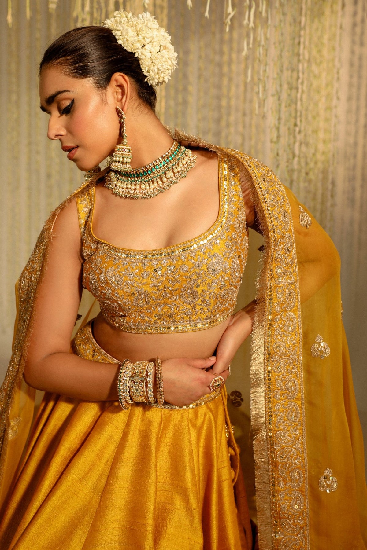 Rashmika Mandanna in AMNA - Glaze Mustard