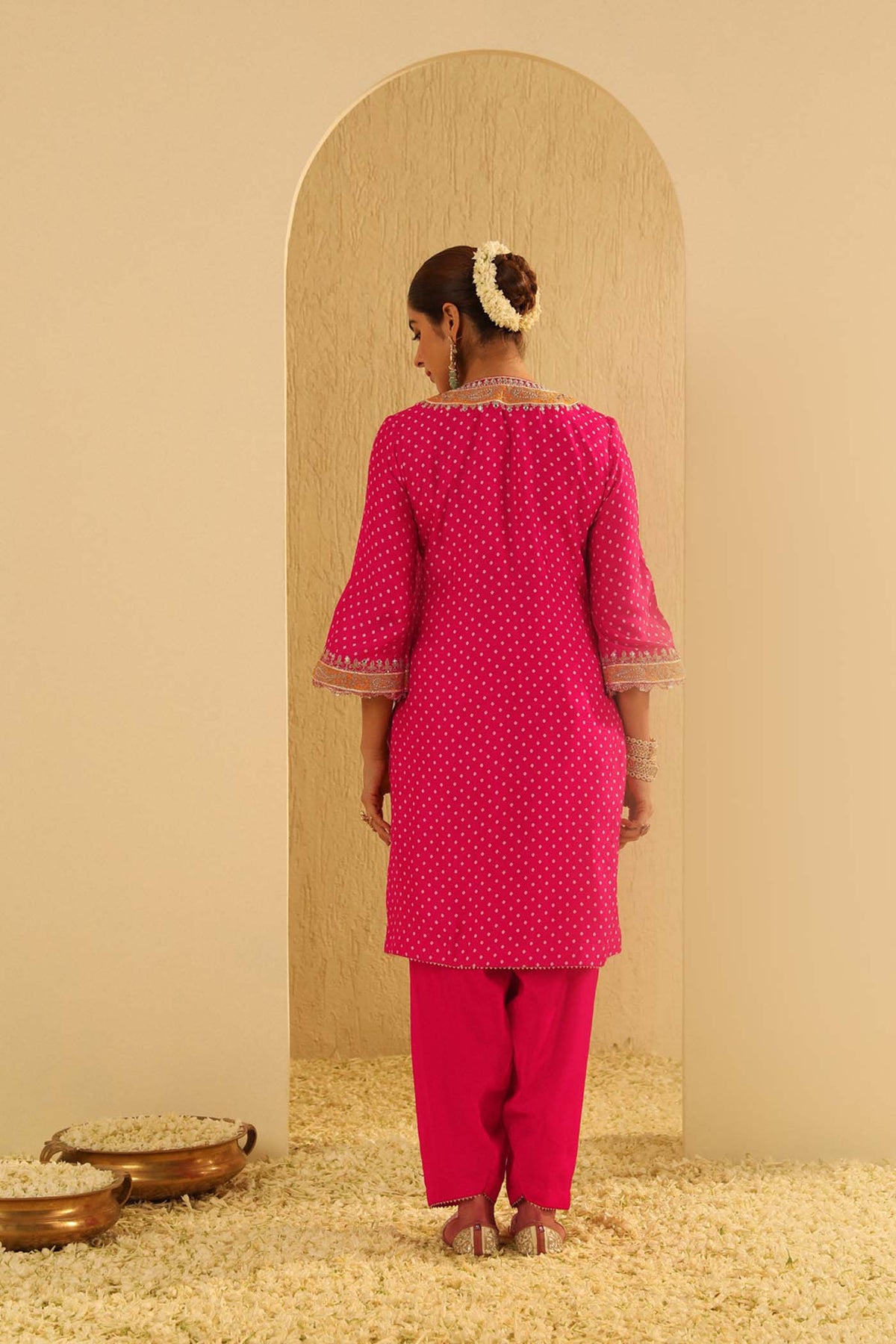 Kaira - Hotpink Kurta with Salwar (Lxrts)