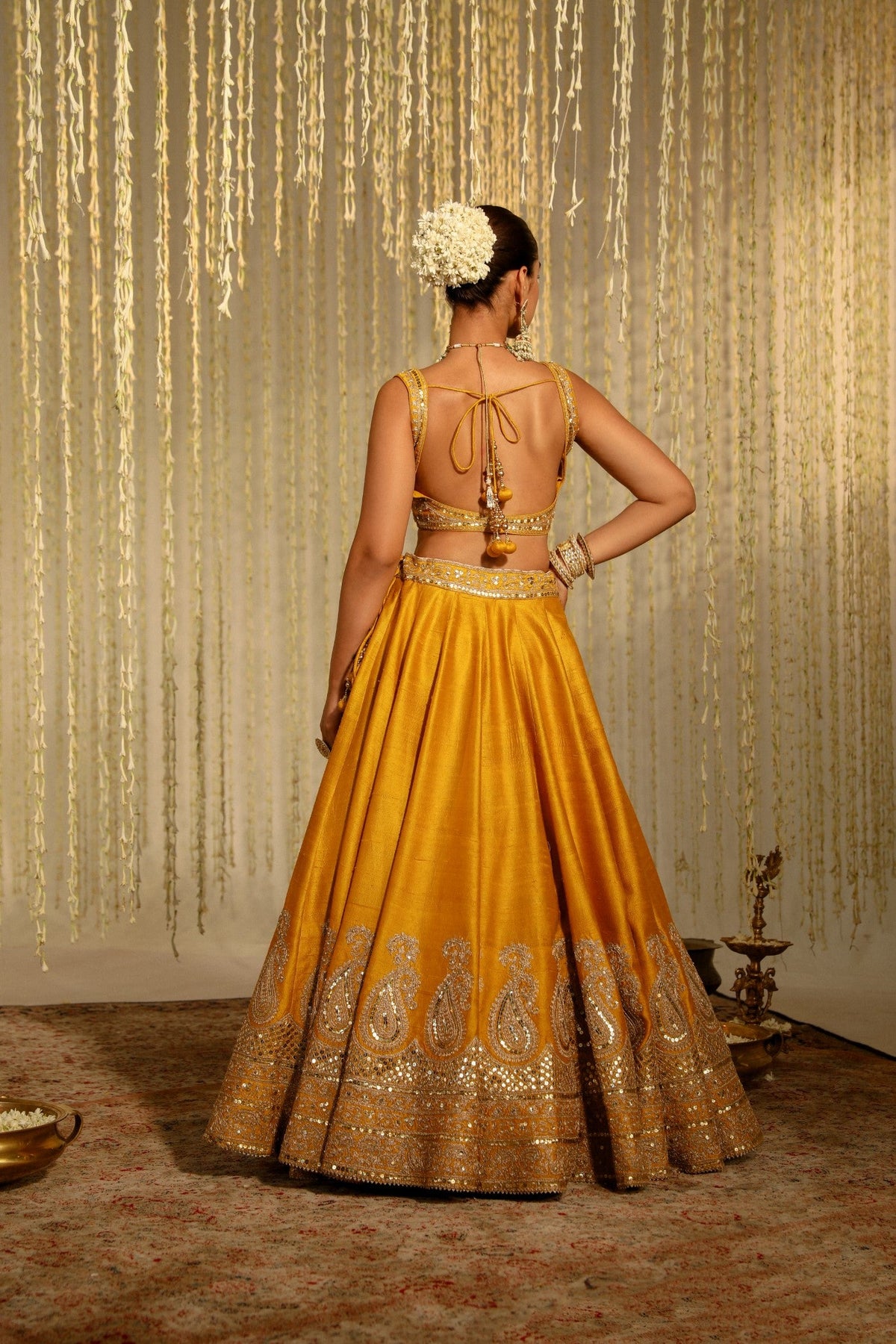 Ravkirat Kaur in AMNA - Glaze Mustard